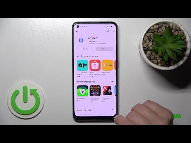 Video thumbnail for How to Check Battery Temperature on OPPO A94 5G - Ampere App