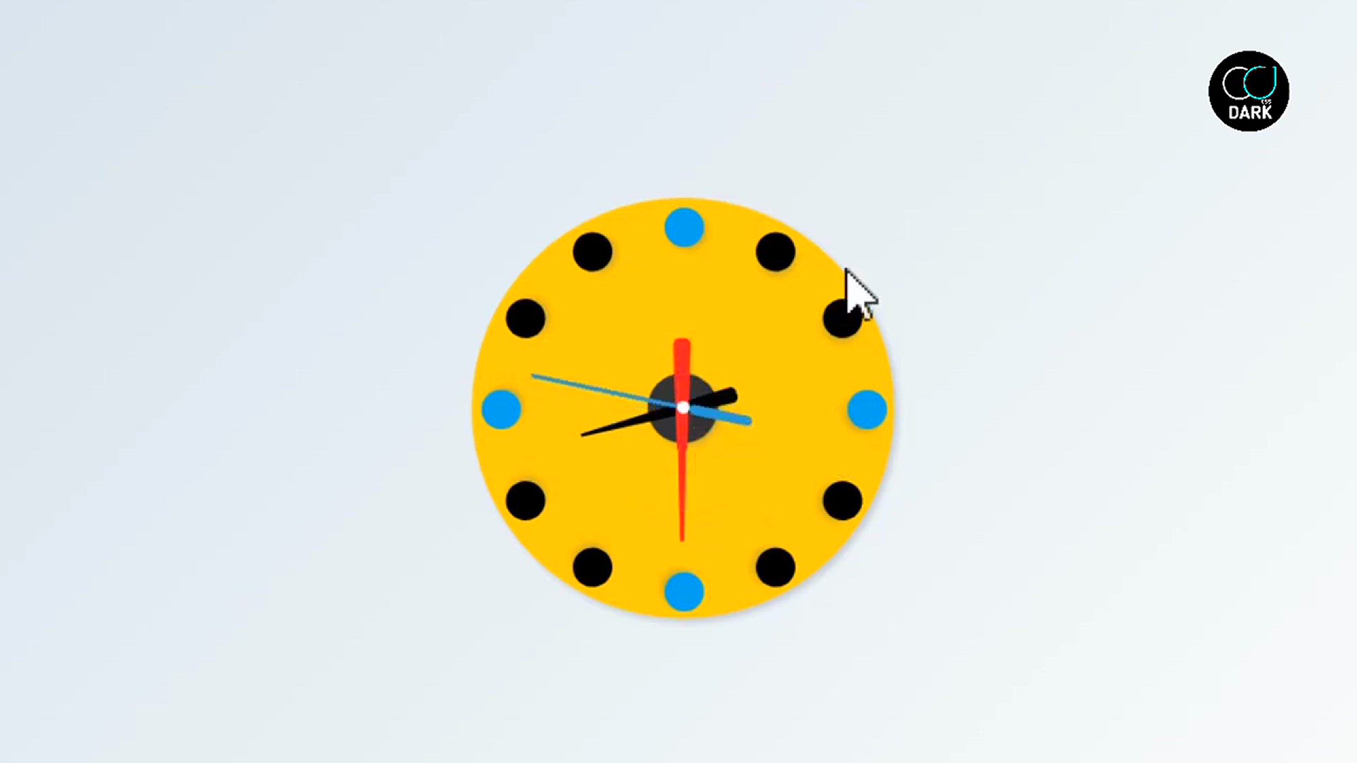 'Video thumbnail for Creative Analog Clock using Html CSS And JavaScript'
