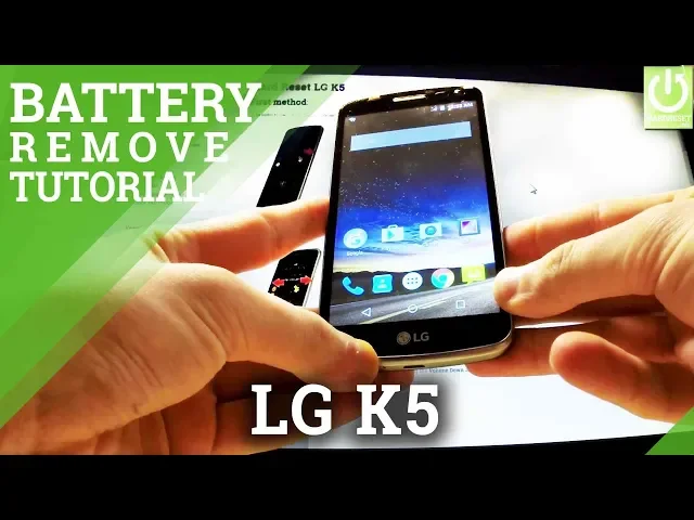 Video thumbnail for How to Remove Battery in LG K5 - Frozen Phone Solution / Soft Reset
