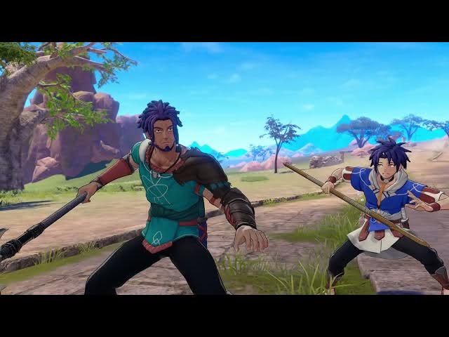 Video thumbnail for Fire Emblem: Fortune's Weave - Part 1 Cai's Path Chapter 2: Travel: Event Clashes Defeat the Thieves