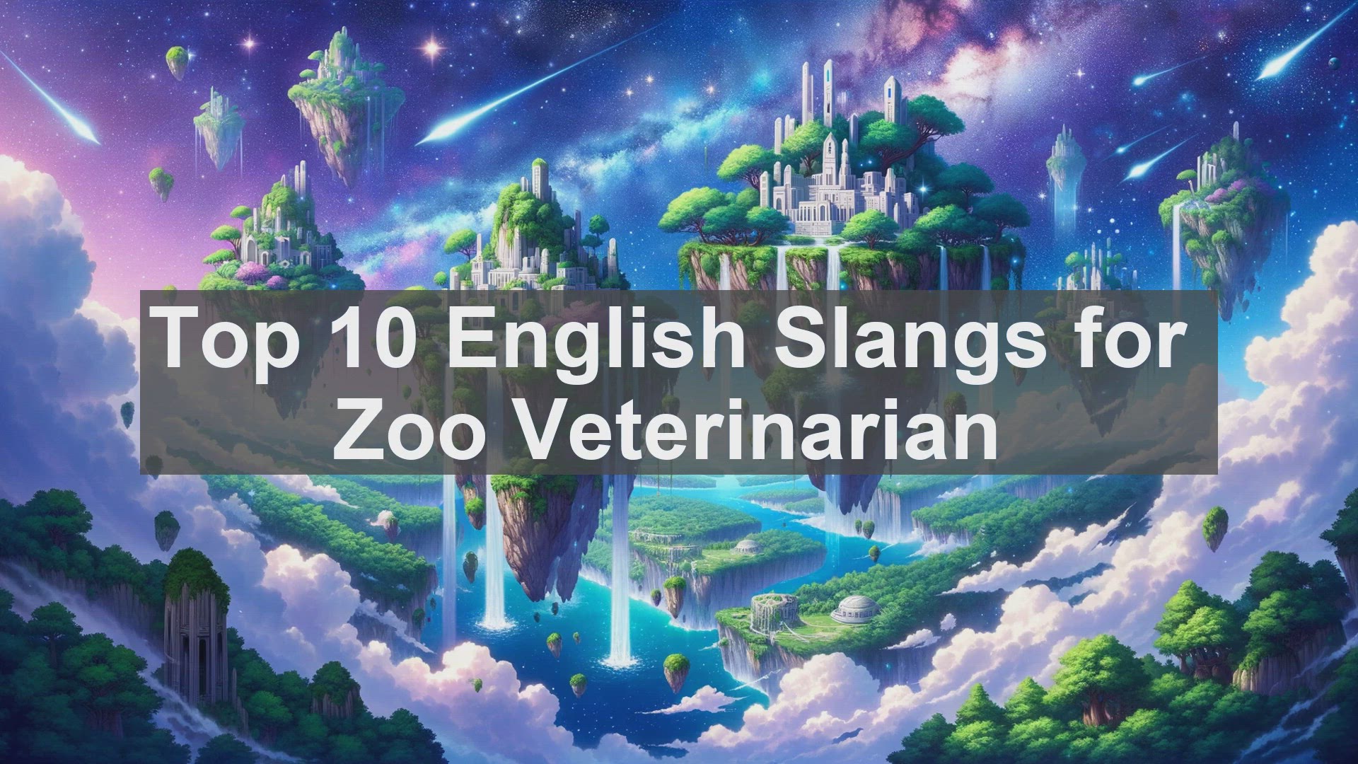 'Video thumbnail for Top 10 English Slangs for Zoo Veterinarian'