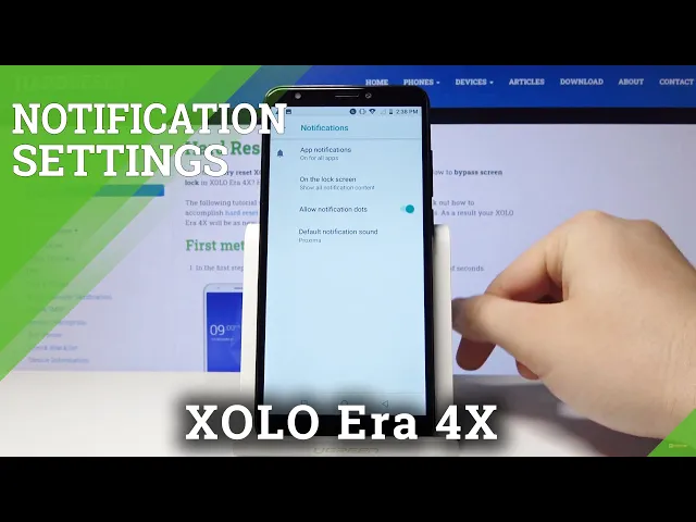 Video thumbnail for How to Change Notifications in XOLO Era 4X – Open Notifications Settings