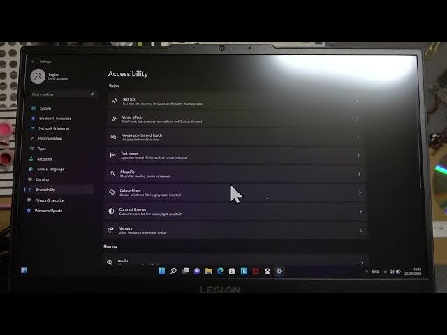 Video thumbnail for How To Enable & Disable Color Filters On  Lenovo Legion Laptop