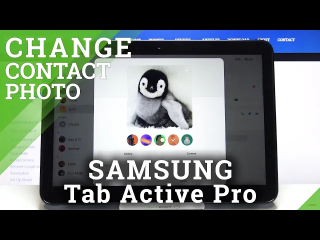 Video thumbnail for How to Add Photo to Contact in SAMSUNG Galaxy Tab Active Pro – Personalize Contact Profiles