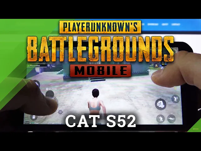 Video thumbnail for Battle Royale Gameplay on CAT S52 – PubG Quality Checkup