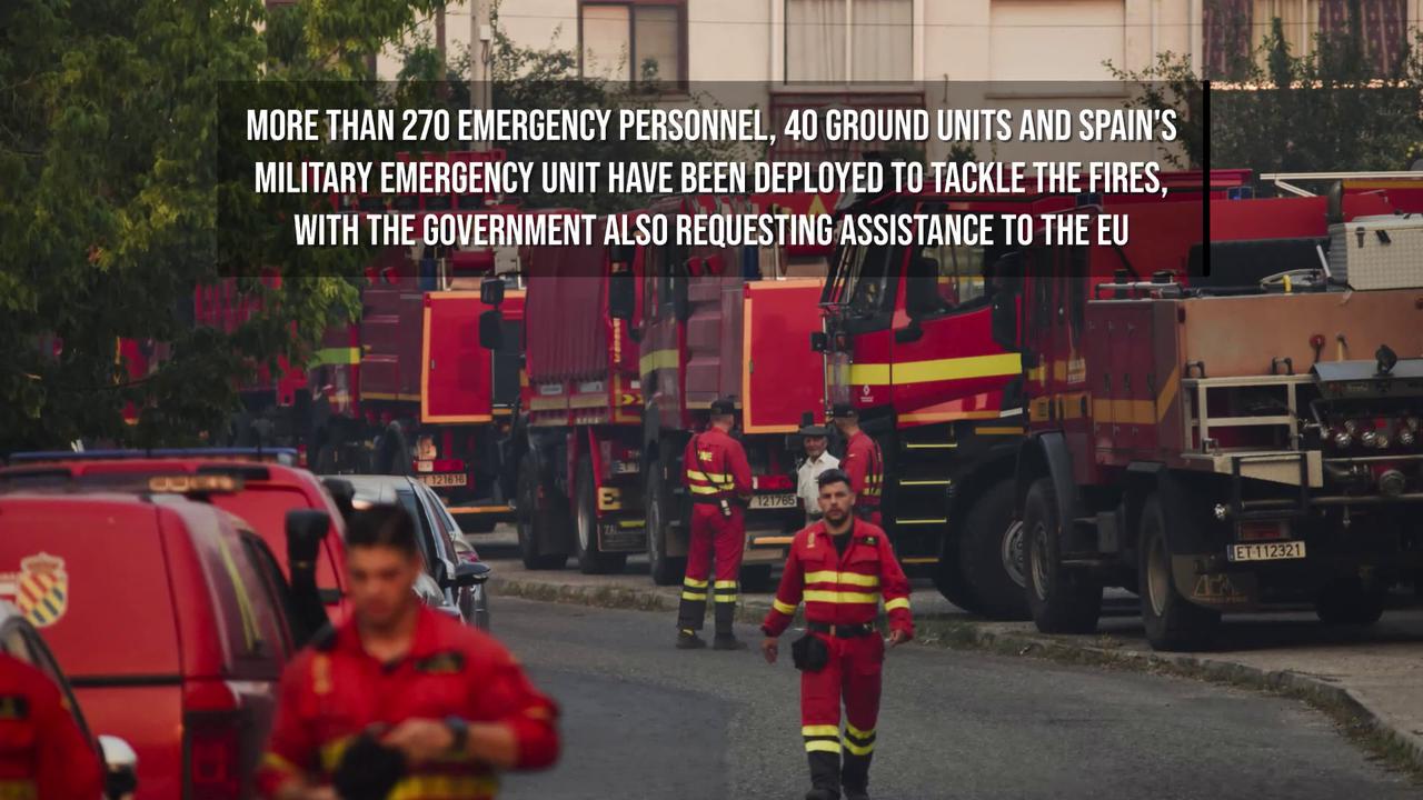 Video thumbnail for Spain Declares National Emergency as Wildfires Force Mass Evacuations Near Madrid.
