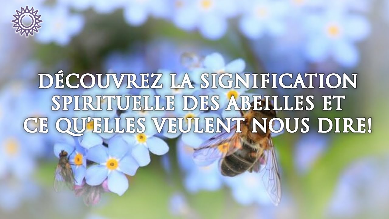 Video thumbnail for 🐝 DÉCOUVREZ LA SIGNIFICATION SPIRITUELLE DES ABEILLES ET CE QU'ELLES VEULENT NOUS DIRE !