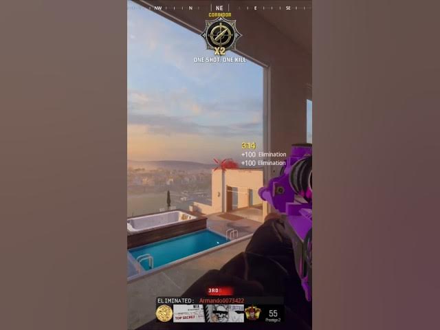 Video thumbnail for Why!? #bo6 #callofduty #sniping #obey