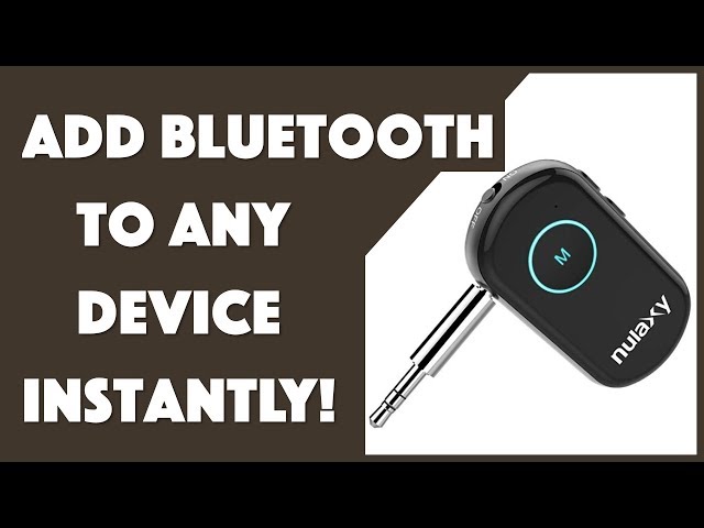 Video thumbnail for The Handy Nulaxy BR01 Bluetooth Receiver - Reviewed!
