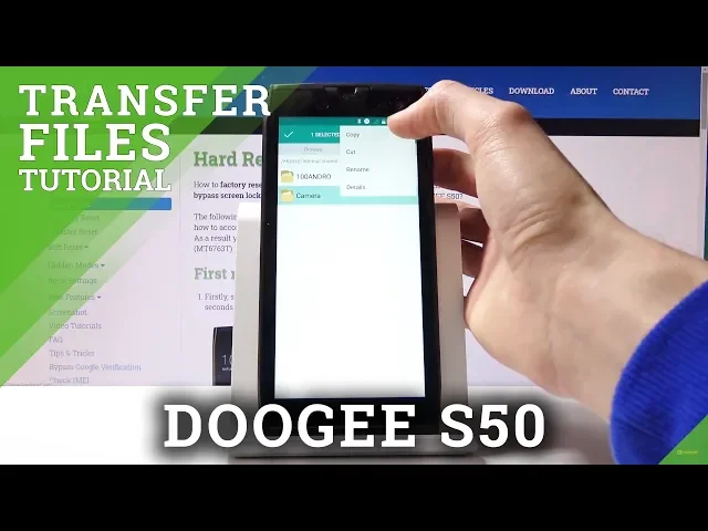Video thumbnail for How to Move Data in DOOGEE S50 - Transfer Files