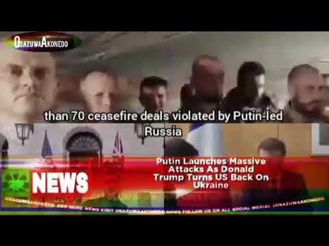 Video thumbnail for Putin Launches Massive Attacks As Donald Trump Turns US Back On Ukraine
