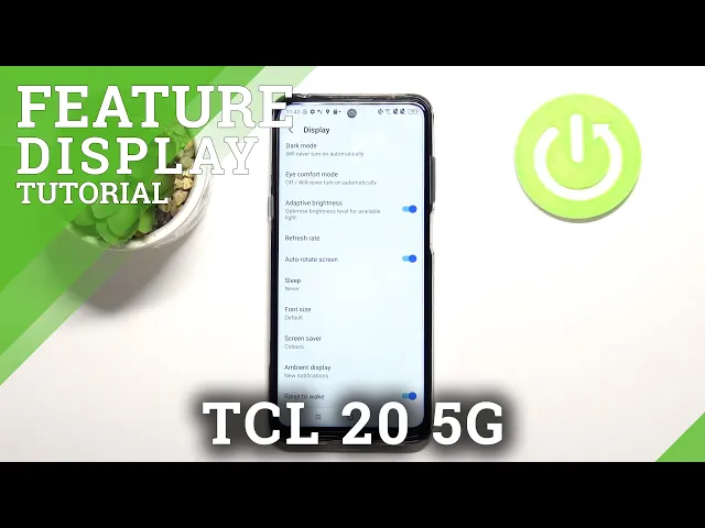 Video thumbnail for How to Find and Manage Display Settings in TCL 20 5G? Adjust Display