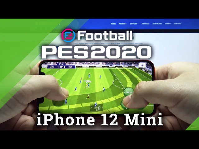 Video thumbnail for TEST PES Mobile on iPhone 12 mini – Performance Checkup
