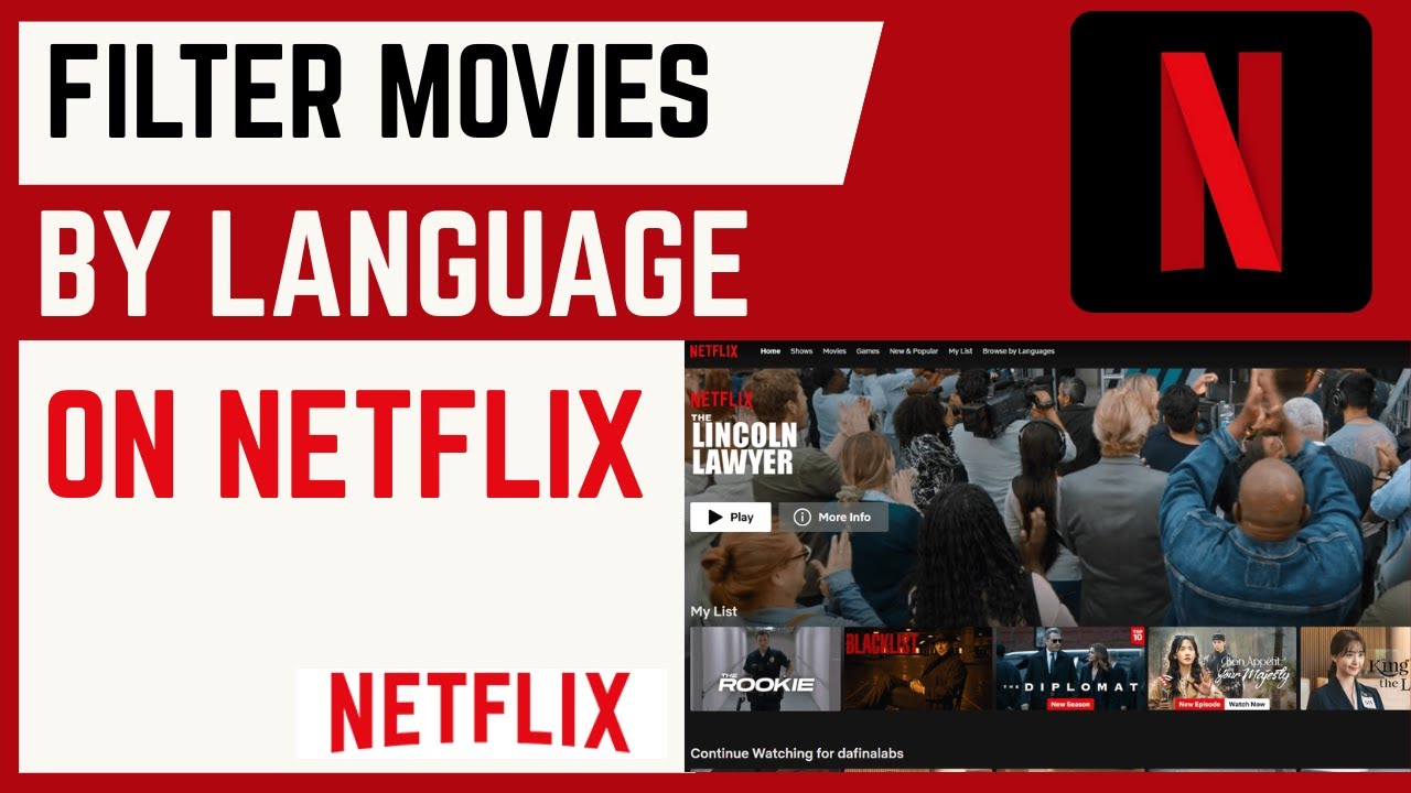 Video thumbnail for How To Filter Movies By Language In Netflix
