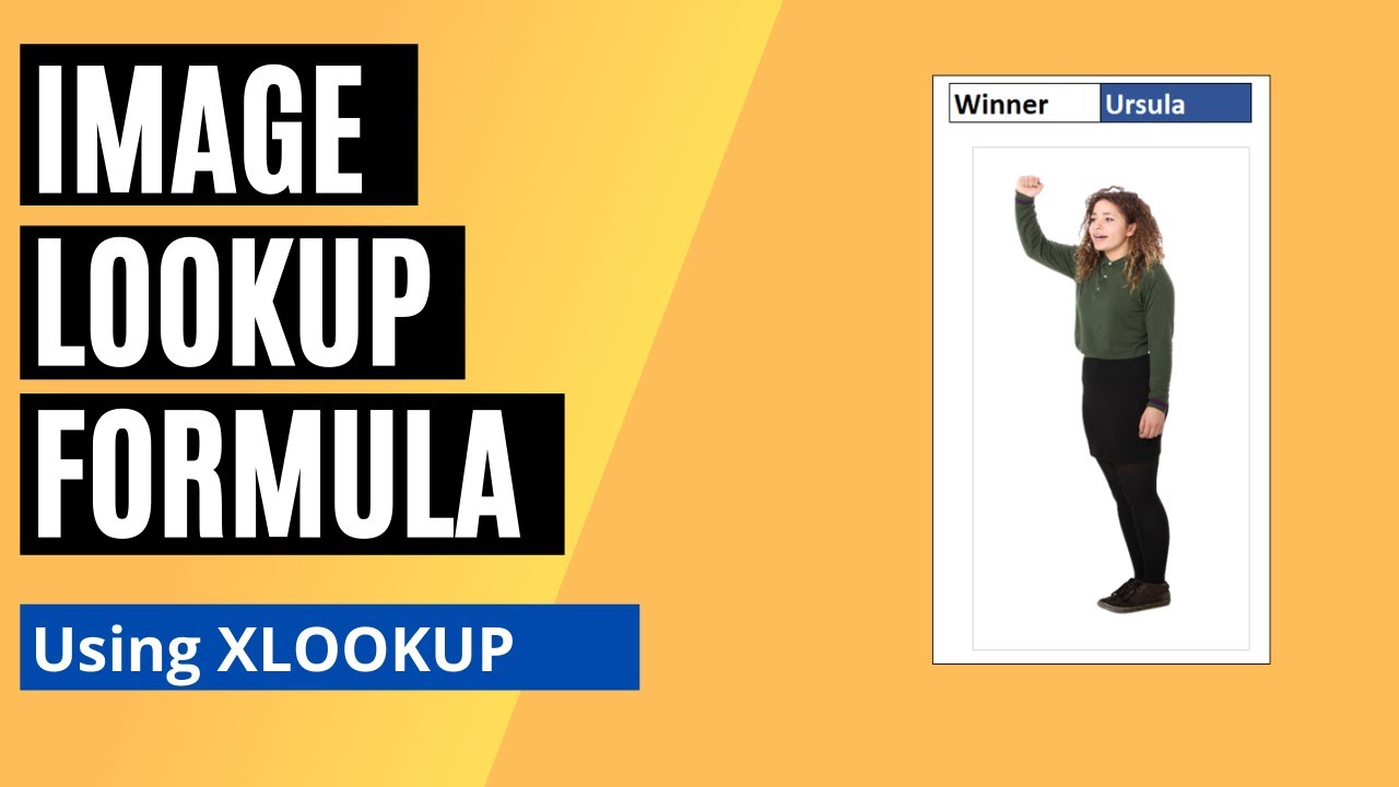 Video thumbnail for Image Lookup in Excel with the XLOOKUP Function