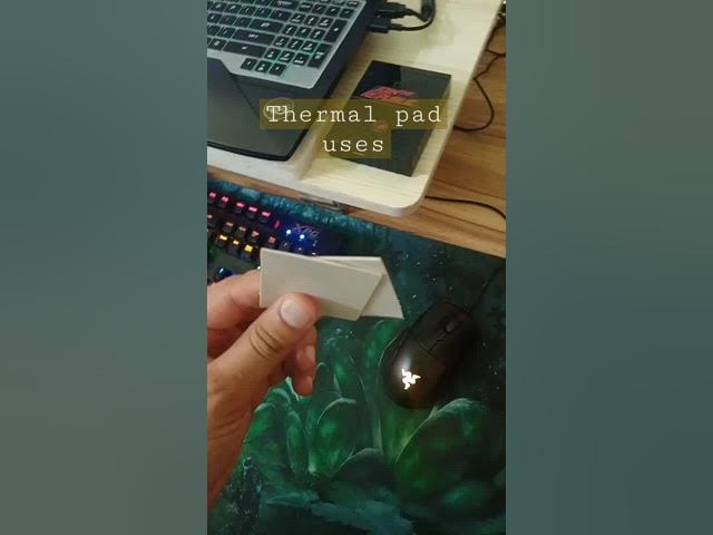Video thumbnail for thermal pad uses #thermal_paste #laptopfix #laptopheating #laptoprepair