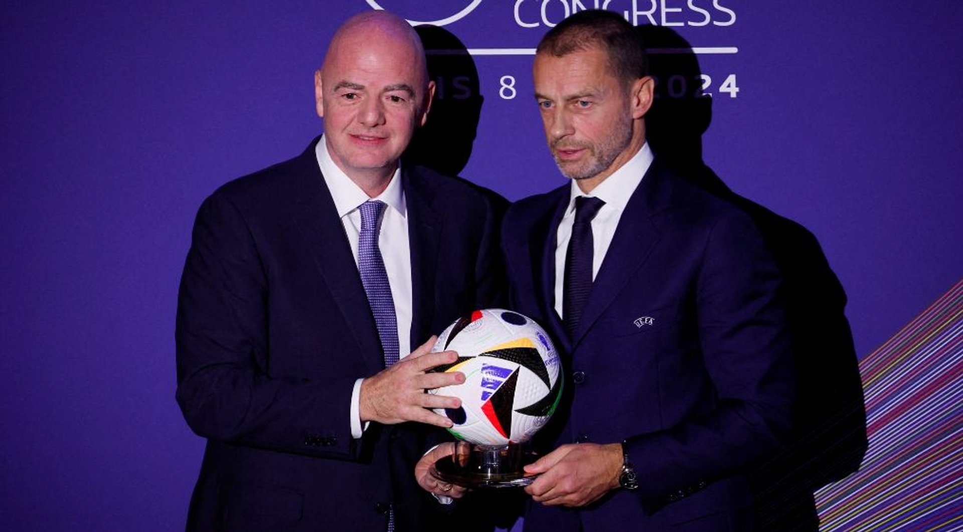 Video thumbnail for European football associations threaten World Cup boycott over FIFA privatisation plan