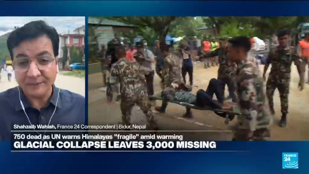Video thumbnail for Nepal: Glacial collapse leaves 3,000 missing