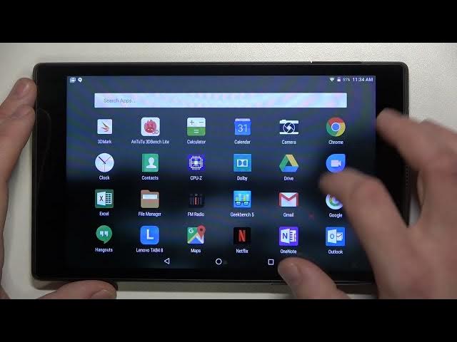 Video thumbnail for How to Enable/Disable Touch Vibrations on LENOVO TAB 4 8 - Manage Touch Vibrations