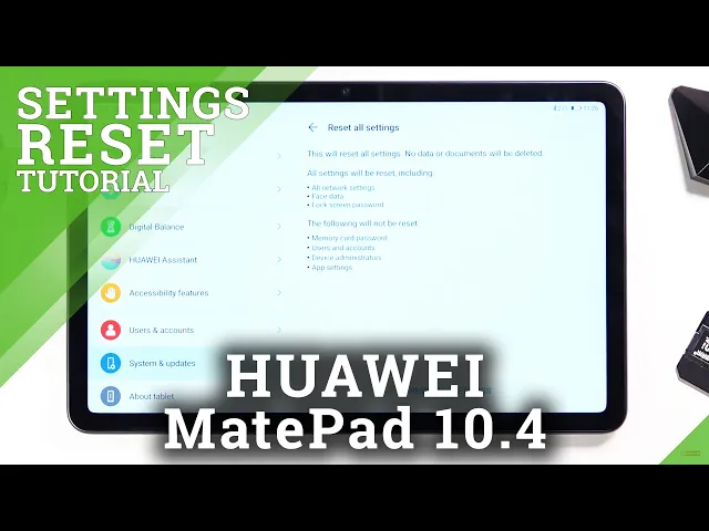 Video thumbnail for How to Reset App Preferences on HUAWEI MatePad 10.4 – Restore App Preferences