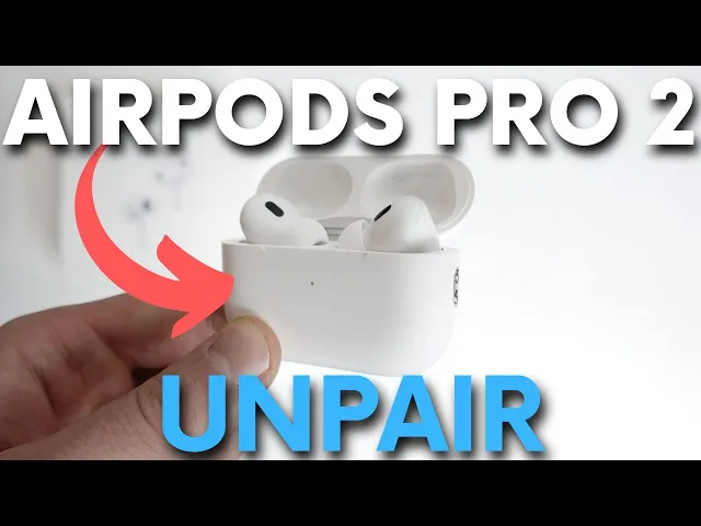 Video thumbnail for How to Unpair AirPods Pro 2 - Disconnect AirPods Pro 2nd Gen (2022) from All Devices
