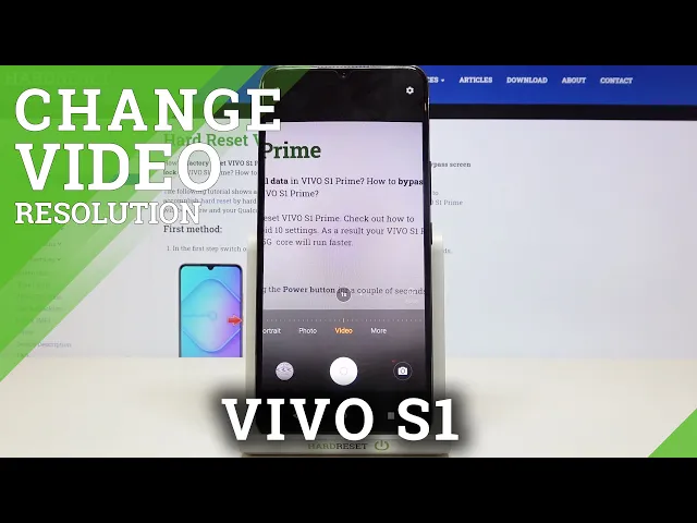 Video thumbnail for How to Change Video Resolution in Vivo S1 – Find Video Quality Section