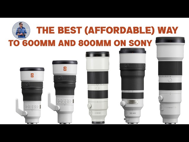 Video thumbnail for The Best (Affordable) Way to Reach 600mm and 800mm on Sony