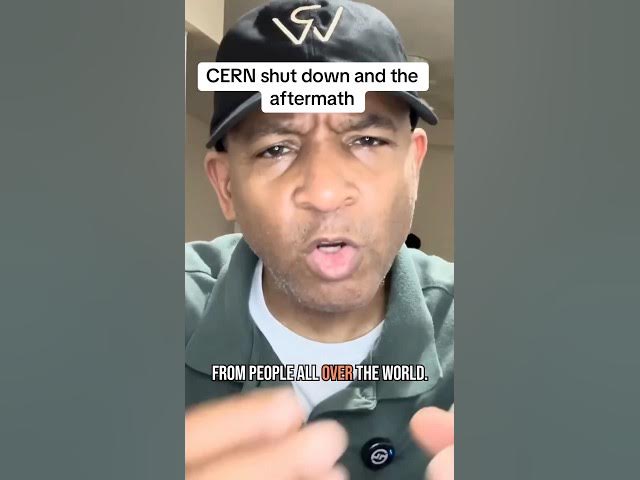 Video thumbnail for Did the Cern shut down affecting people around the world? #cern #shorts #Wokereg