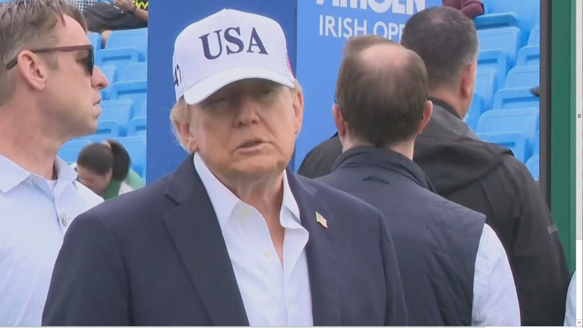 Video thumbnail for Breaking: Trump addresses Iran, Ukraine and AI during Ireland golf course press conference