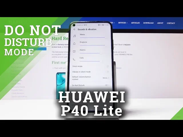 Video thumbnail for How to Turn On Silent Mode in HUAWEI P40 Lite – Turn Off Sounds