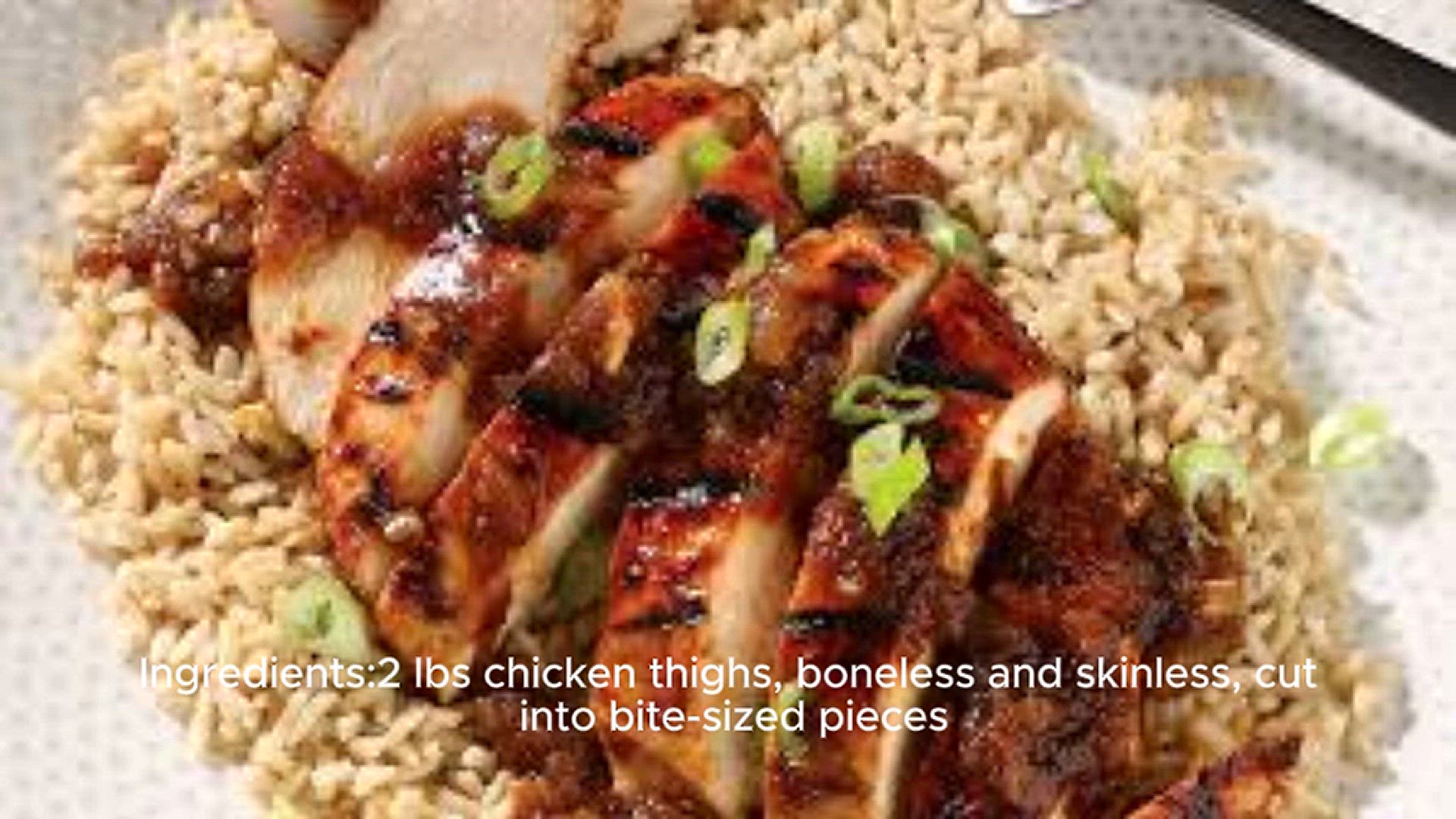'Video thumbnail for Bourbon Chicken Recipe'