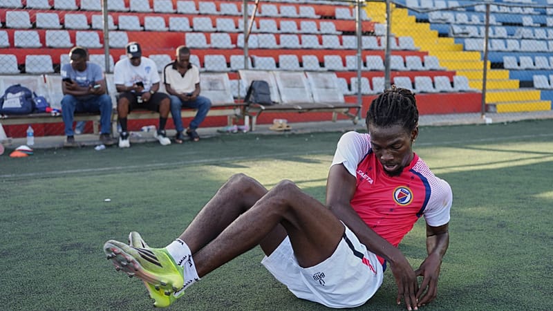 Video thumbnail for Haiti celebrates as Woodensky receives visa to join World Cup campaign
