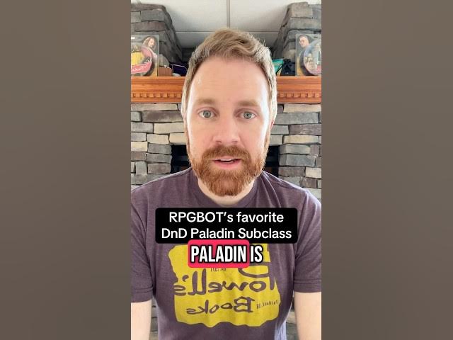 Video thumbnail for My favorite DnD Paladin subclass is oath of the crown