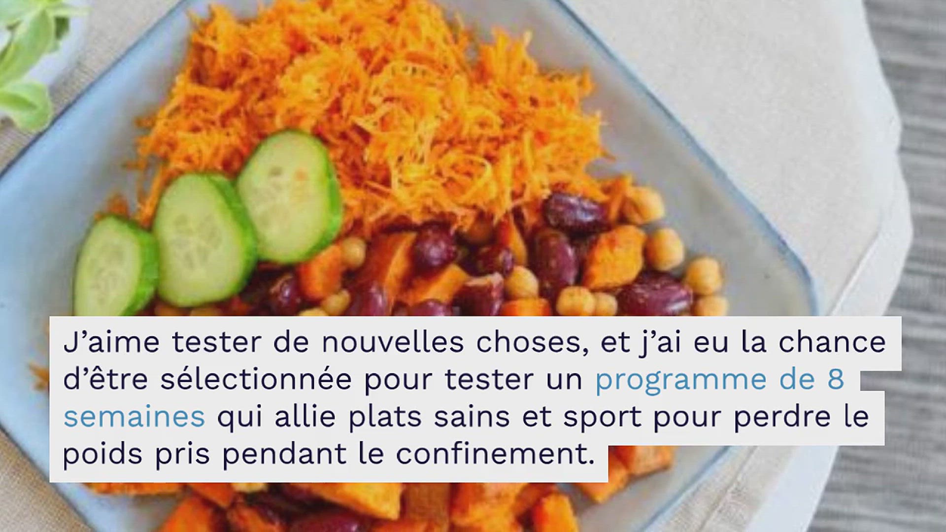 Video thumbnail for Assiette healthy aux patates douces et haricots rouges