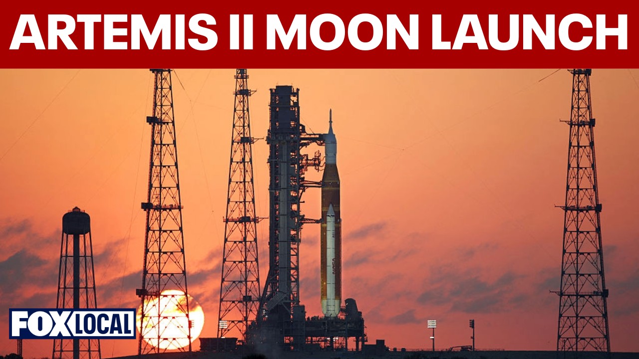 Video thumbnail for Artemis II set to launch astronauts around the moon for historic mission