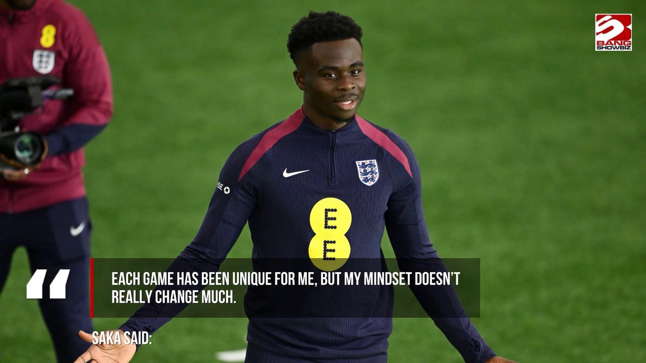 Video thumbnail for Bukayo Saka 'ready to go' for England's World Cup quarter-final against Norway