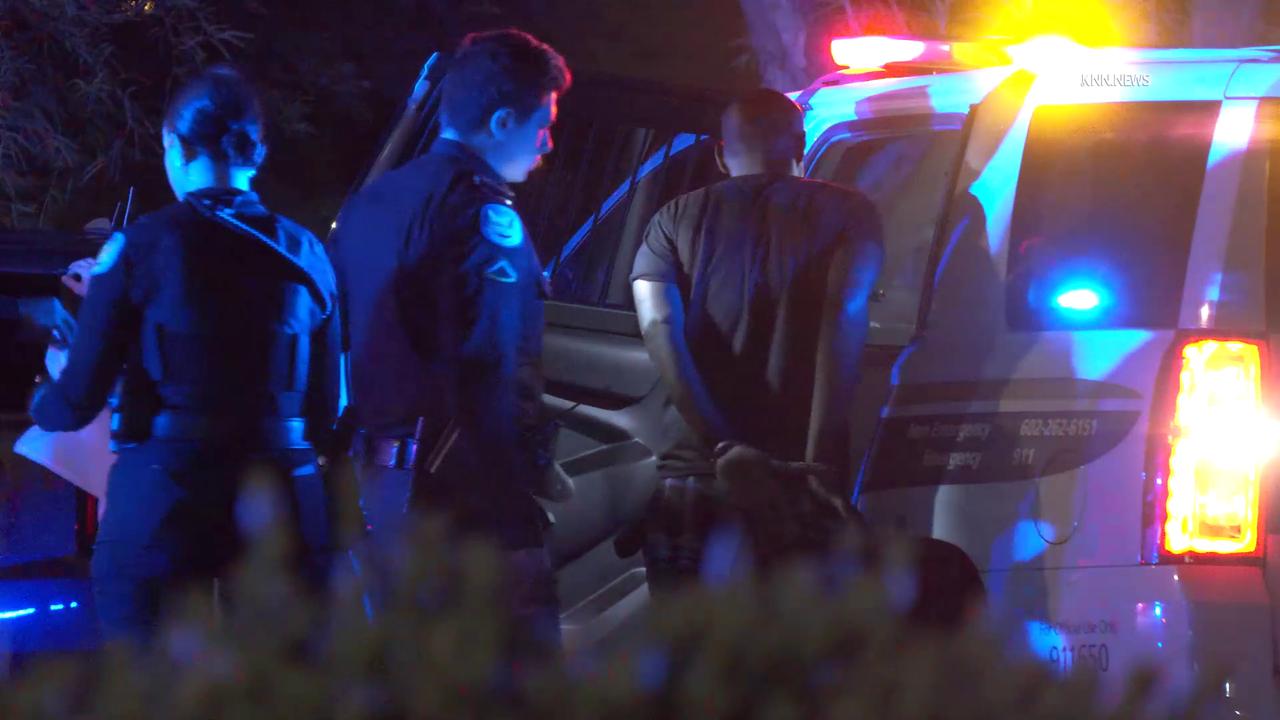Video thumbnail for US, Phoenix: Phoenix Suspect Barricaded In Car Arrested By Police.