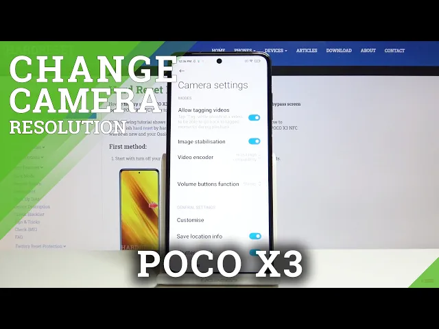 Video thumbnail for Turn On Image Stabilization in POCO X3 - Camera Tutorial
