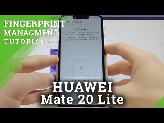 Video thumbnail for How to Add Fingerprint on HUAWEI Mate 20 Lite - Set Up Fingerprint Protection