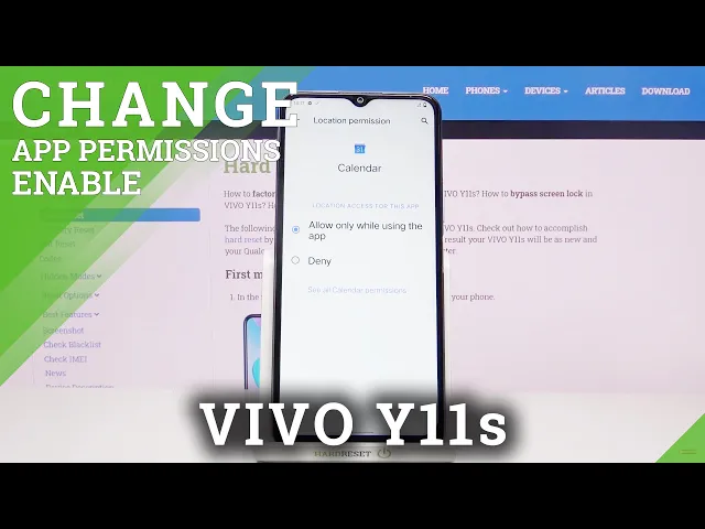 Video thumbnail for How to Manage Apps Permissions in VIVO Y11s – Set Up Apps Permissions
