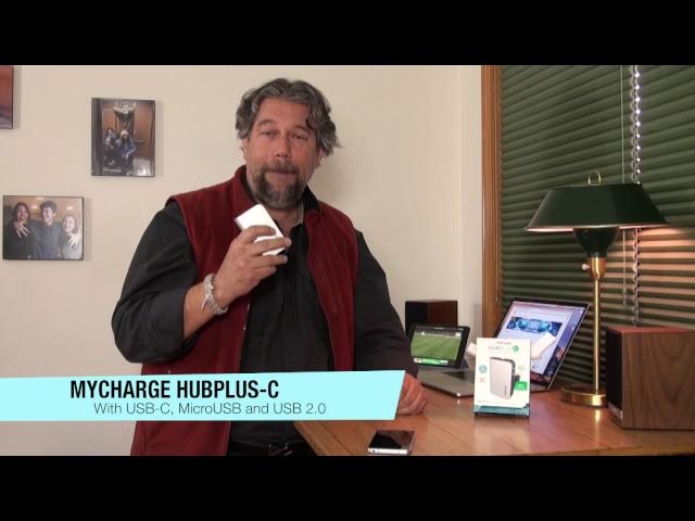 Video thumbnail for MyCharge HubPlus-C Plug-in Portable Device Charger - REVIEW