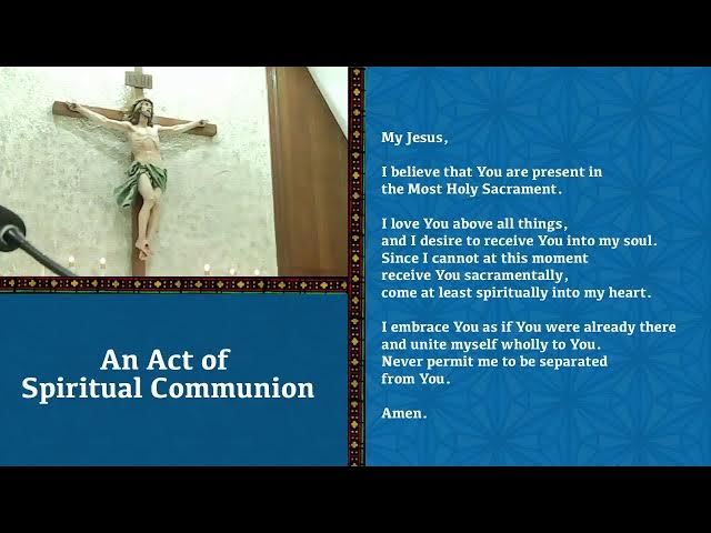 Video thumbnail for Holy Mass from St Edward the Confessor in Tallulah 06-23-2024