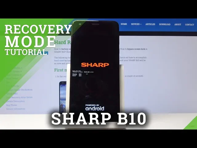 Video thumbnail for Recovery Mode SHARP B10 - How to Open & Use Recovery Menu