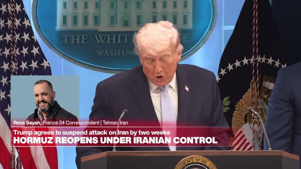 Video thumbnail for Iran portraying ceasefire as 'victory against the United States and Israel'