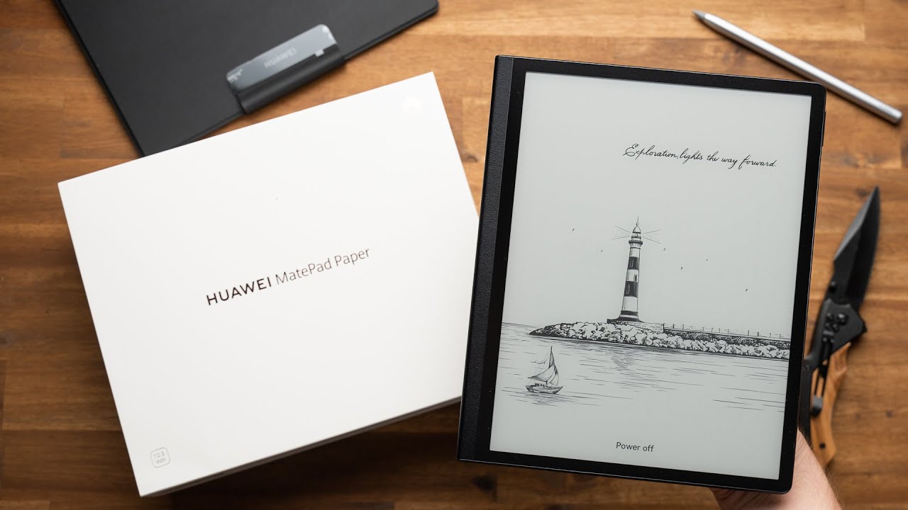 Video thumbnail for Huawei MatePad Paper Unboxing & First Impression