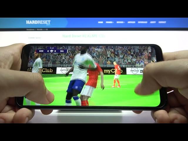 Video thumbnail for Pro Evolution Soccer Game Test on Realme C21 – PES Mobile Short Gameplay | Performance Checkup
