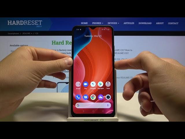 Video thumbnail for How to Switch Off REALME C21 – Turn Off Device