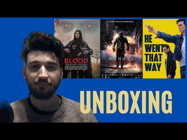 'Video thumbnail for Blue Swan - Unboxing Dvd di Rendel (2020), He Went That Way e Blood  - Edizioni Luglio 2024'
