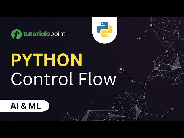 'Video thumbnail for Control Flow in Python | Transfer, Iterative and Conditional Statements(if, if else)| Tutorialspoint'