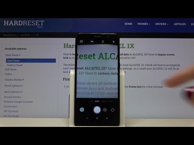 Video thumbnail for Manage Volume Key Functions in Camera Settings - ALCATEL 1X